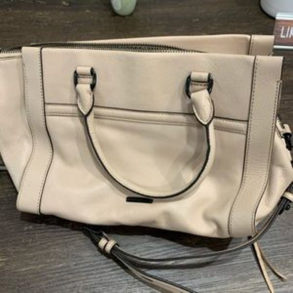 Rebecca Minkcoff Leather Baby Pink Crossbody Tote - Picture 3 of 7